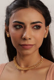 Maharashtrian Inspired Copper Jewellery Set With Antique Finish