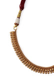 Maharashtrian Inspired Copper Jewellery Set With Antique Finish