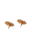 Ethnic Three-Line Moti Mala Choker Set With Adjustable Neck Dori And Antique Tops