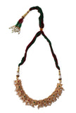 Peacock Inspired Antique Gold Finish Jewellery Set