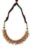 Peacock Inspired Antique Gold Finish Jewellery Set