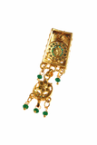 Ethnic Opulent Green Statement Necklace