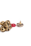 Brass Ghungroo Earrings