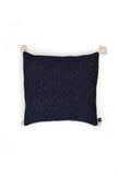 Set of 2: Amber Blue Ikat Cotton Cushion Covers