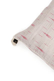 Set of 2: Ivory Beige Ikat Cotton Cushion Covers