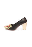Black Kutch Pump Heels