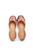 Red & Pink Kutch Juttis
