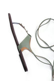 Olive Green Summer Tie Up Flats