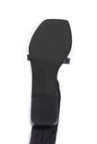 Dusky Black Tie Up Heels