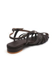 Espresso Twist Slingback Flats