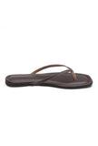 Espresso Cushioned Toe-Ring Flats