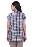 Grey Gamcha Cotton Top