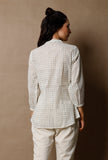 Off White Buttoned Cotton Shirt
