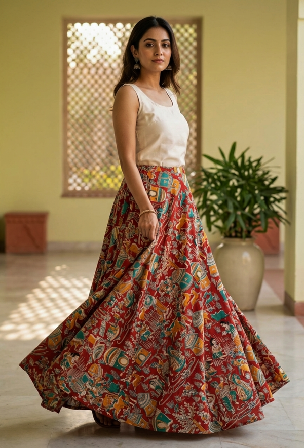 Bubble hem pants &amp; skirts