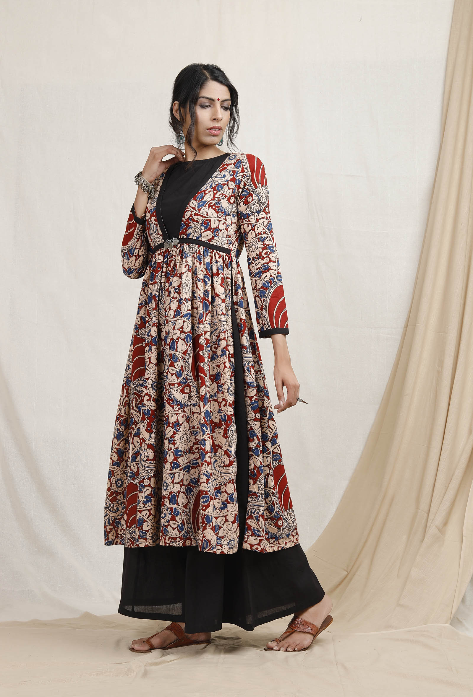 Kalamkari Black Overlay
