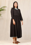 Black angrkha cape