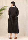 Black angrkha cape