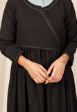 Black angrkha cape