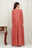 Organic Cotton Peach Angrakha