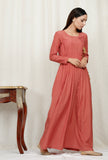 Organic Cotton Peach Angrakha