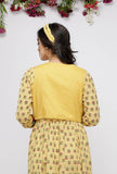 Yellow Short Kota Boho Cape