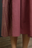 Plum Hand-Block Printed Caftan Dress
