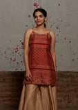 Maroon kalamkari printed Top
