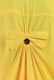Yellow Color Vneck Top