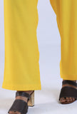 Yellow Color Women Pant