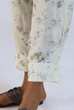 Off White Viscose Cotton Pant