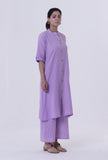 Lavender Cotton Kurti