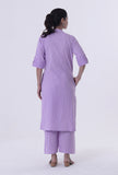 Lavender Cotton Kurti