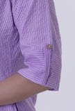 Lavender Cotton Kurti