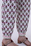 Set Of 2: Multicolored Cotton Angrakha With Pant