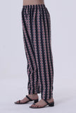 Black Cotton Rayon Pant