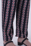 Black Cotton Rayon Pant