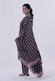 Black Cotton Rayon Dupatta