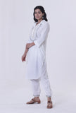 White Lurex Kurta