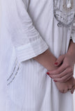 White Lurex Kurta