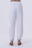 White Lurex Pant