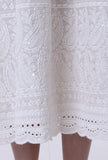 Chikankari White Cotton Kurta