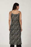 Kalamkari Printed Black Color Cotton Slip