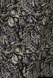 Kalamkari Printed Black Color Cotton Slip