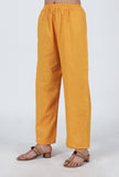 Yellow Cotton Pant