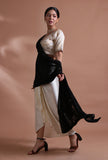 Black Color Cotton Georgette Embroidered Dupatta