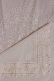 Off White Color Cotton Embroidered Dupatta