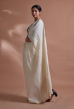 Off White Color Cotton Embroidered Dupatta
