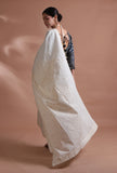 Off White Color Cotton Embroidered Dupatta