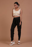 Off White Color Cotton Sitara work Blouse