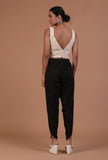 Off White Color Cotton Sitara work Blouse